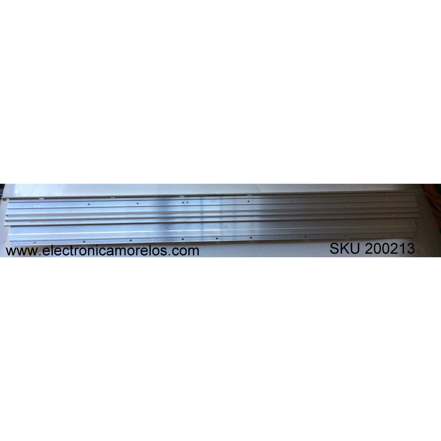 KIT DE LED PARA TV SONY T460HVF01.1 / NLAC30219L / CMKM-MB2CS / 3020503-469-0198 /8 74.46T22.002-0-DX1 / MODELO KDL-46W700A